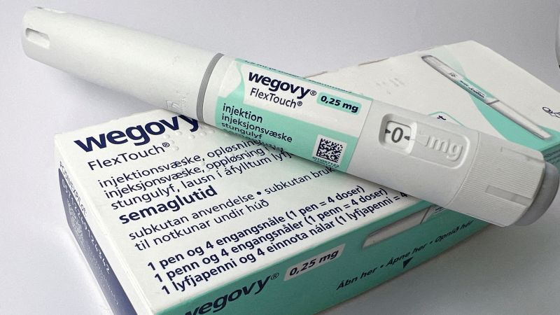 At least 25,000 people in the United States are starting the weight-loss drug Wegovy every week, the drug maker says |  CNN
